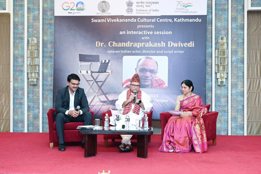 भारतीय चलचित्रमा नेपाली कलाकार देख्न चाहन्छु : निर्देशक द्विवेदी